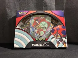 Pokemon Orbeetle V Box - 2x Evolving Skies, 1x Cosmic Eclipse, 1x Vivid Voltage - Image 1