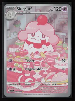 Slurpuff 236/217 Illustration Rare Ascended Heroes Pokemon Holo - Image 1