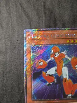 Yugioh TCG Machina Gearframe RA03-EN234 Platinum Secret Rare NM - Image 4