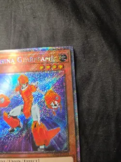 Yugioh TCG Machina Gearframe RA03-EN234 Platinum Secret Rare NM - Image 5