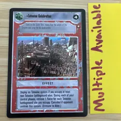 Star Wars CCG Decipher Trading card Tatooine Celebration - Image 1