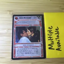 Star Wars CCG Decipher Trading card Someone Who loves You Ft. Leia And Han Solo - Image 1