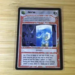 Star Wars CCG Decipher Trading card Bacta Tank - Image 1