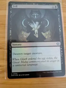 MTG Fell (FOIL) 0095 Bloomburrow M/NM Free UK P&P - Image 1