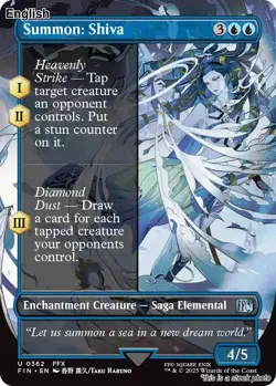 Summon: Shiva (Borderless) [FIN - 362]NM - Image 1