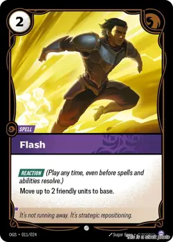 Flash [OGS - 011/024] - NM TCG Riftbound - Image 1