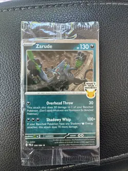 Zarude Pitch black promo gamestop NEW SEALED IN HAND! SHIPS FAST - Image 1