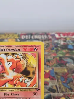 Pokemon TCG Blaine's Charmeleon Gym Challenge 31/132 1st Edition Uncommon NM - Image 4