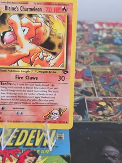Pokemon TCG Blaine's Charmeleon Gym Challenge 31/132 1st Edition Uncommon NM - Image 5