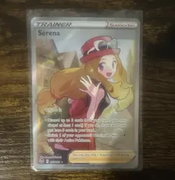 Pokemon TCG Serena 192/195 Silver Tempest Ultra Rare Full Art Holo ENG 2022 - Image 1