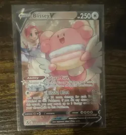 Pokemon TCG Blissey V TG22/TG30 Silver Tempest TG Ultra Rare Holo ENG 250HP - Image 1