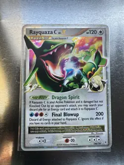 Pokemon Rayquaza C Lv. X 146/147 Supreme Victors Holo Rare Card - Image 1