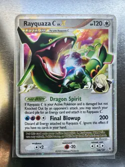 Pokemon Rayquaza C Lv. X 146/147 Supreme Victors Holo Rare Card - Image 2