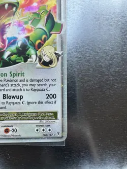 Pokemon Rayquaza C Lv. X 146/147 Supreme Victors Holo Rare Card - Image 4