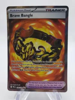 Brave Bangle 104/084 Pitch Black Ultra Rare Pokemon TCG - Image 1
