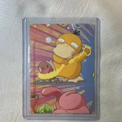Topps Pokemon TV Animation Edition Holo Lot 2 Pikachu #25 Psyduck - Image 2