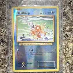 The Pokemon Company Pokemon TCG Magikarp 33/108 Evolutions Reverse Holo C 30HP - Image 1
