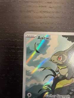 Pokemon TCG Axew 145/086 BLK Black Bolt Holo Rare Dragon Basic 2025 - Image 2