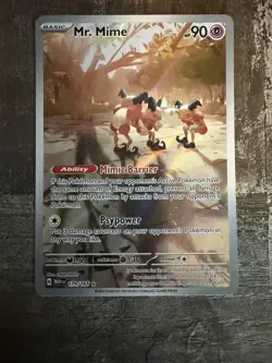 Pokemon TCG Scarlet & Violet - 151 Mr Mine 179/165 Illustration Rare - Image 1