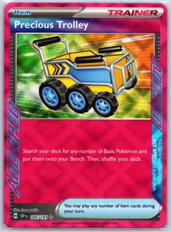 Precious Trolley 185/191 ACE SPEC Rare Surging Sparks Pokemon Holo Near Mint - Image 1