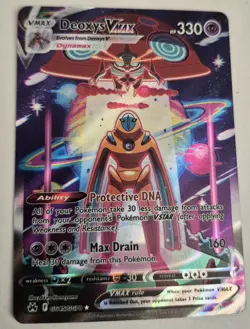 Pokemon TCG Deoxys VMAX GG45/GG70 Crown Zenith Galarian Gallery Ultra Rare Holo - Image 2