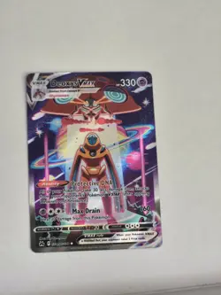 Pokemon TCG Deoxys VMAX GG45/GG70 Crown Zenith Galarian Gallery Ultra Rare Holo - Image 4