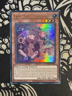 Yu-Gi-Oh! Fairy Tail - Matchgiru Ultra Rare BLZD-EN016 English - Image 1