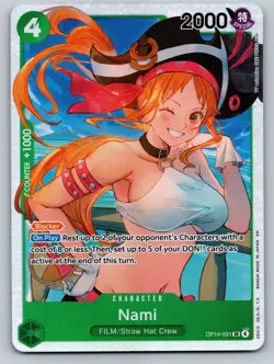 The Azure Sea's Seven #OP14-031 Nami - Image 1