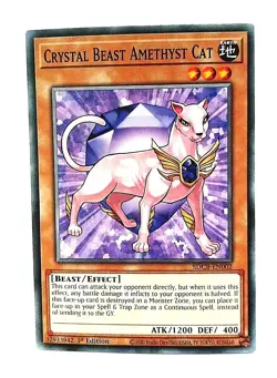 Yu-Gi-Oh Structure Deck Legend Of The Crystal Beasts Trading Cards - Image 3
