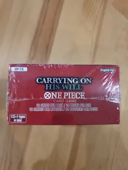 One Piece TCG OP-13 Carrying On His Will Factory Sealed Booster Box Eng 1st Wave - Image 3