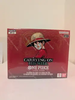 One Piece TCG OP-13 Carrying on His Will Booster Box Sealed - Image 1