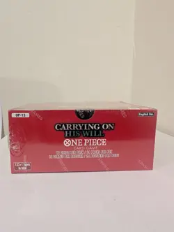 One Piece TCG OP-13 Carrying on His Will Booster Box Sealed - Image 4