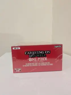 One Piece TCG OP-13 Carrying on His Will Booster Box Sealed - Image 5