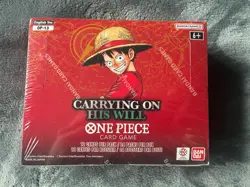 One Piece TCG OP-13 Carrying On His Will Booster Box 24 Packs, Sealed - Image 1