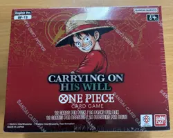 One Piece TCG OP-13 Carrying On His Will Factory Sealed Booster Box Eng 1st Wave - Image 1