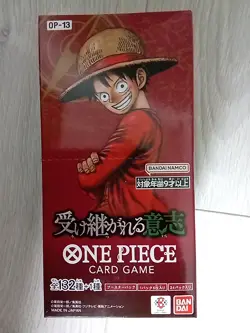 One Piece CCG TCG OP-13 Carrying On His Will Japanese Booster Box Factory Sealed - Image 3