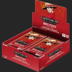 OP-13 Carrying on His Will One Piece TCG Booster Box Sealed English Express Ship - Image 1