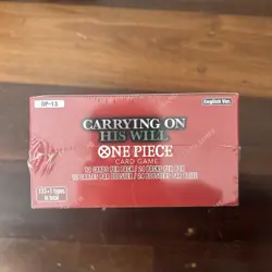 One Piece TCG Sealed Booster Box Carrying On His Will OP-13 Ultra Rare - Image 2