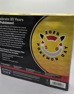 Pokemon Trading Card Game: Pokemon Day 2026 Collection Box New Sealed - Image 3