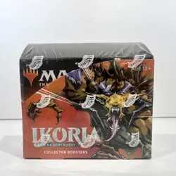 Sealed Ikoria: Rise Of Behemoths Collector Booster Box - MTG Magic The Gathering - Image 1