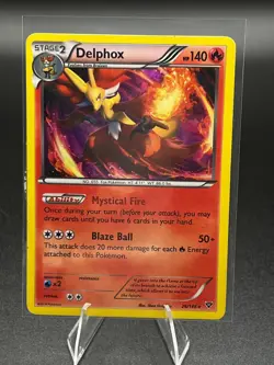 Delphox 26/146 Pokemon XY Base Set 2014 Holo MP - Image 1