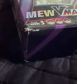 2022 Pokemon TCG Mew VMAX League Battle Deck Box with Mew V + VMAX Cards damaged - Image 2