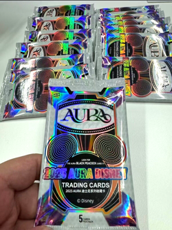 Kakawow AURA 2025 Disney TCG Sealed New pack Spot goods 5cards/1pack - Image 1