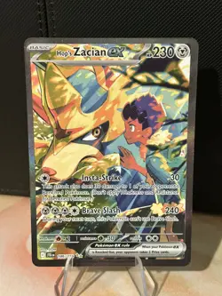 Hop's Zacian ex 186/159 Journey Together Pokemon Holo Near Mint - Image 1