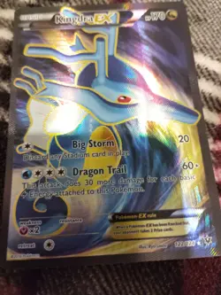 Pokemon Kingdra EX Full Art 122/124! - Image 1