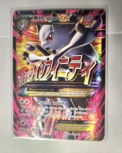 The Pokemon Company M Mewtwo EX 160/162 Breakthrough Full Art Holo Ultra Rare - Image 1