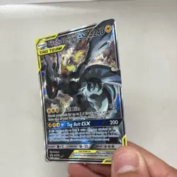 Pokemon TCG Pikachu & Zekrom GX SM168 TAG TEAM Full Art Holo Promo - Image 3