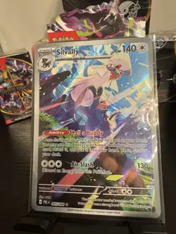 Silvally 095/084 Illustration Rare Pokemon TCG Pitch Black IR Full Art NM ME05 - Image 1