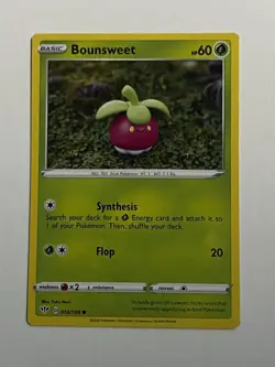Bounsweet 014/189 Darkness Ablaze Pokemon NM - Image 1