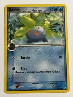 Oddish - 73/110 - EX Holon Phantoms Regular - Pokemon TCG - MP - Image 1